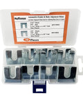 Auto Body Fender Alignment Shims Kit Pro Grade Two Sizes One Sixteenth Inch And One Eighth Inch With Three Eighths Inch Slot