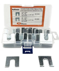 Auto Body Fender Alignment Shims Kit Pro Grade Two Sizes One Sixteenth Inch And One Eighth Inch with storage box