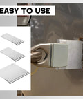 20 Piece Pull Plate Kit for Auto Body Repair with Heat Treated Steel Plates shown during weld and pull clamp use on vehicle dent.