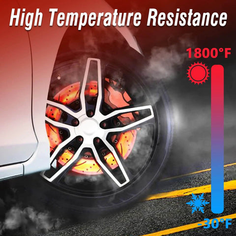 Keze Copper Anti Seize Thread Lubricant Grease Antiseize Compound shown in high-temperature brake application