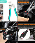 All In One Car Clip Pliers Set For Auto Disassembly, Multi Function Snap Ring Pliers And Electrical Disconnect Tools in use
