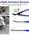 352-Piece Auto Trim Removal Tool Kit For Cars Trucks And More With Pry Tools Door Panel Clips Remover with blue handles