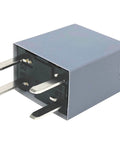 Image of a 4-pin SPST relay for the Beefy 40A 12V DC Auto Relay Pack, used in GM vehicles' fuel pump, ignition, and power circuits.