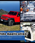 Collage showing automotive and machinery applications for Huge 230 Piece Roll Pin Set In 11 Sizes For DIY Home Improvement And Auto Repair