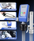 Auto Stop Sensor Fuel Transfer Pump With 51 Inch Hose And Tank Adapter Portable Liquid Pump For Gasoline Diesel Kerosene