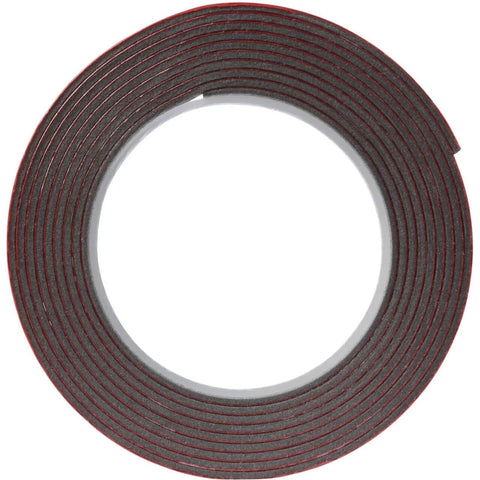 Heavy Duty Auto Exterior Double-Sided Tape 1/4 Inch By 5 Feet For Car Trim Moldings Emblems And Badges All Weather Permanent Bond
