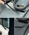 5 Piece Auto Trim Removal Tools Kit Pro Grade Do It All Car Panel Door Clip Remover And Pry Tool Set in use on car parts