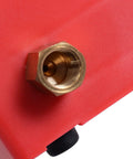 Close-up of brass connector on Auto Operated Vacuum Pump for Car Air Conditioning System, Lightweight AT4280 Part Number tool.