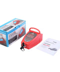 Auto Operated Vacuum Pump for Car Air Conditioning System with packaging and manual, ideal for R134A and R12 refrigerants, AT4280 part number
