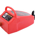 Side view of Auto Operated Vacuum Pump for Car Air Conditioning System, lightweight design, AT4280, R134A/R12 compatible tool.