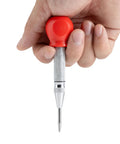 5-Inch Automatic Center Punch For Metal And Other Materials, Spring Loaded Center Punch Tool With Adjustable Stroke And Cap