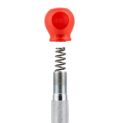 5-Inch Automatic Center Punch For Metal And Other Materials, Spring Loaded Center Punch Tool With Adjustable Stroke And Cap