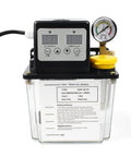 Automatic Lubricating Oil Pump 110V 1L With Electromagnetic Lubrication System, Digital Control, Dual Digital Display And Pressure Gauge