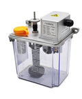 Automatic Intermittent Lubrication Pump for CNC Machines 220V Electric Lubricator with clear reservoir and control unit