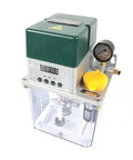 110V Automatic Lubrication Pump With Pressure Gauge For CNC Machines Lathe Milling Punching Tooling 2L Reservoir Capacity High Pressure 5 MPa Handles Oil Viscosity 20 To 2000 cSt INTBUYING