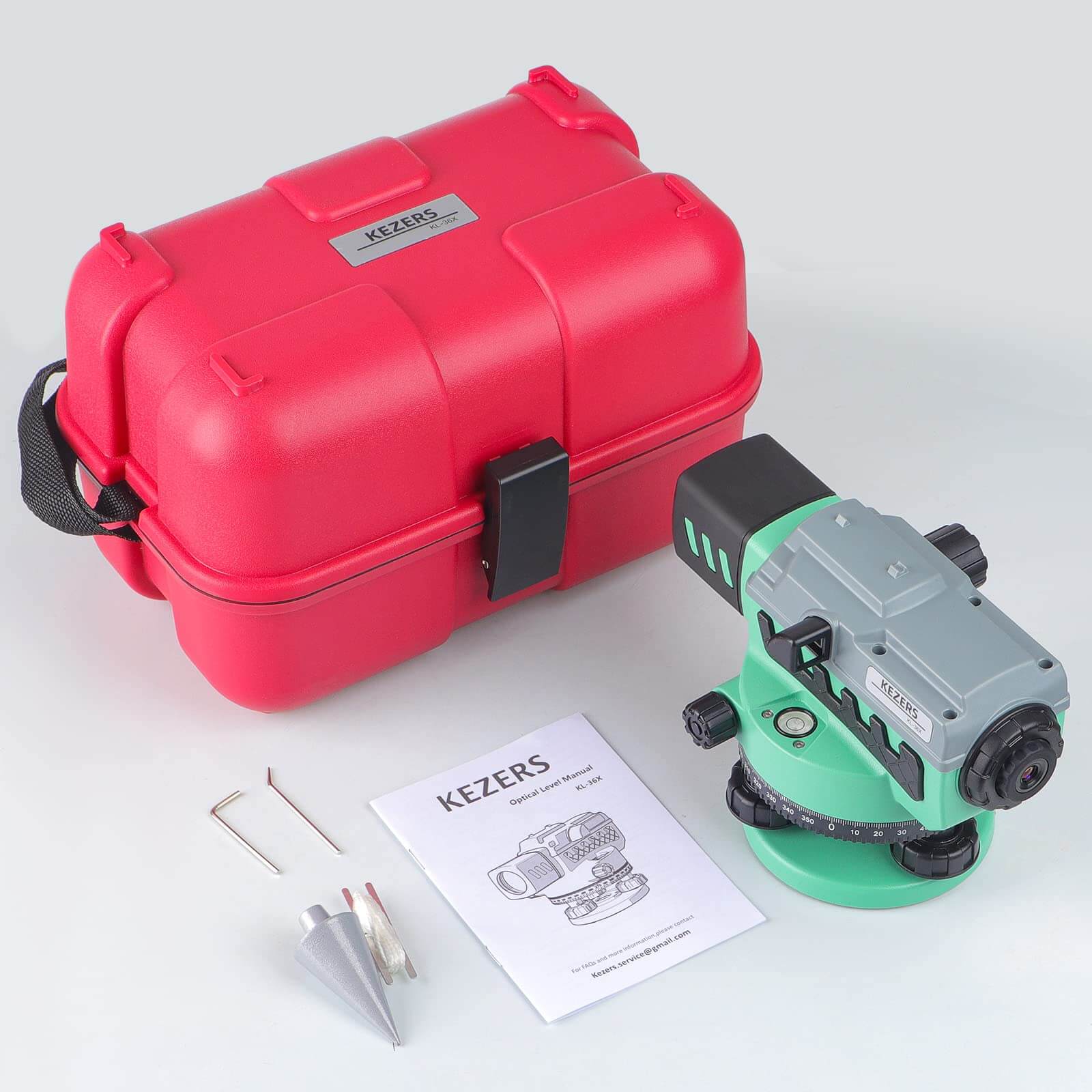 36X automatic optical level for Survey Precision ✓