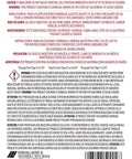 Rear label of Automatic Transmission Fluid Protectant 32 Oz Bottle with usage directions and safety warnings in multiple languages.