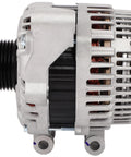 Automotive Alternator 12V 110Amp For Subaru Impreza 2.0L 2012 2013 2014 And XV Crosstrek 2.0L 2013 2014 With Clockwise Rotation 6 Groove Pulley Plug And Play OEM Grade High Performance Replacement Durable Easy Install side view
