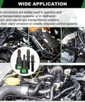 DIY Ready Fuel Line Quick Connector Repair Kit, 30 Pcs shown with automotive engine systems