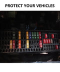 140 Piece Automotive Fuse Kit With Blade Fuses Standard And Mini for fuse panel installation in vehicles