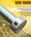 Close-up of a bore shaft collar indicating wide application range for automotive and industrial use; shaft not included.