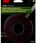 Heavy-Duty Automotive Molding Tape 7/8 Inch Wide By 15 Feet, Double-Sided Foam Adhesive, 1 Roll in packaging