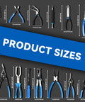 13-Piece Automotive Electrical Disconnect Pliers And Fuel Line Tool Set With Storage Bags featuring various tool sizes.