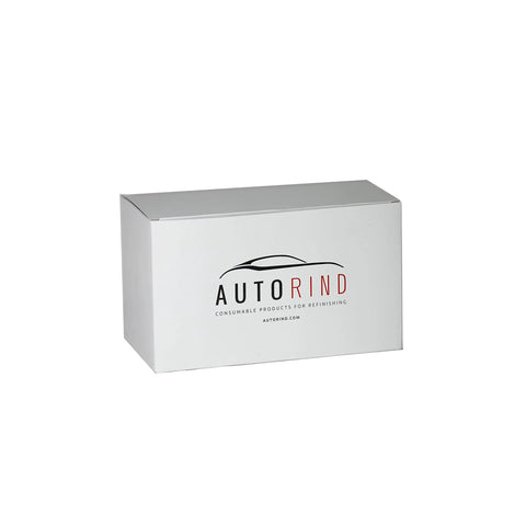 Quart size tin paint cans packaging box with Autorind logo