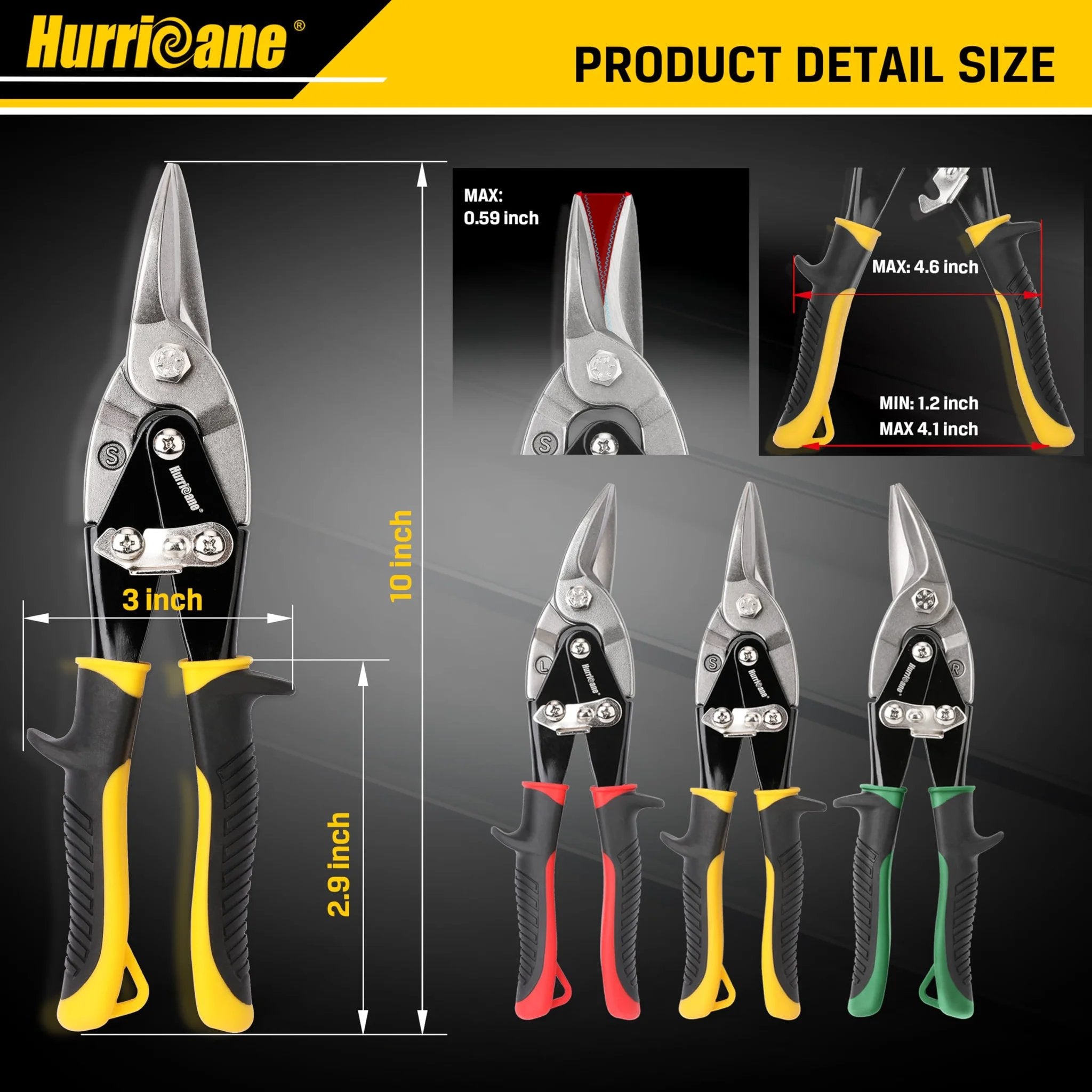 Aviation Tin Snips Set for Precise Metal Cutting ✓