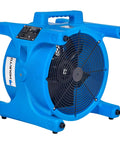 AM20DF By MOUNTO Powerhouse 0.2 HP 1800 CFM Axial Air Mover Blower Fan For Drying, Ventilation And Cooling, blue casing