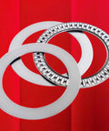 Heavy Duty Workhorse Thrust Needle Roller Bearing Set With Washers AXK2035 displayed on red background
