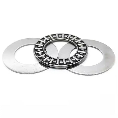 4 Sets AXK2035 Thrust Needle Roller Bearings With Washers, 20mm Bore, 35mm Outer Diameter, 2mm Thick, AS2035 Washers