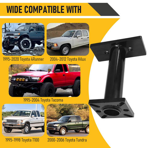 Rear Axle Bearing Puller And Installer Tool For Toyota 4Runner Tacoma Tundra Hilux T100 With ABS Tone Ring shown with compatibility