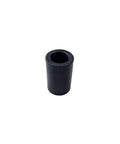 Replacement Axle Pivot Tube Spacer Bushing Nylatron For Husqvarna 532136518 And Craftsman 136518, black cylindrical plastic bushing