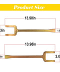 Dimensions of 2 Piece Axle Popper Kit Inner CV Axle Removal Tool Set for Front Wheel Drive Vehicles