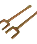 2 Piece Axle Popper Kit Inner CV Axle Removal Tool Set for front wheel drive vehicles, shown with metallic finish for axle removal.