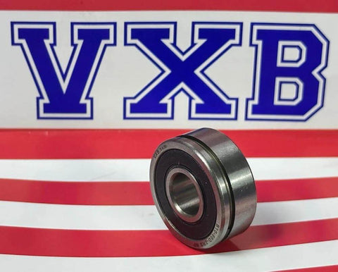 B10-50D-2RS Alternator Bearing 10x27x11mm Sealed 10mm Bore ID on red background with VXB logo