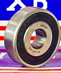 Side view of B12-40D-2RS Alternator Bearing 12x40x12mm with visible branding on rubber seal