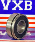 B15-69-2RS Alternator Ball Bearing 15x35x13mm - Sealed, chrome steel with dual rubber seals