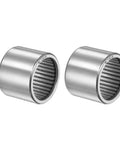B1616 Needle Roller Bearing Open Cup Full Complement For Tight Spaces 1 Inch ID One And A Quarter Inch OD 2 Pack ST14 Steel