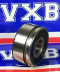 B8-79D-2RS Ball Bearing 8x23x11mm Sealed, featuring chrome steel and rubber seals, shown against a VXB background.