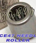 BA47ZOH Shell Type Needle Bearing 1/4x7/16x7/16 Inch - VXB Ball Bearings