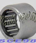 BA98ZOH Shell-Type Needle Bearing 9/16" x 3/4" x 1/2" inch, high load capacity, thin-walled outer ring, SCE98 marking.