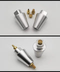 Back Purge Plugs For TIG Welding One To One Point Five Inch Pipe And Tube Set Of Two with aluminum and brass fittings