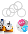 Badge Machine Gasket Set For DIY Badges 32mm 37mm 44mm 58mm R Mold Compatible Pack Of 5 Durable Plastic Auxiliary Gaskets