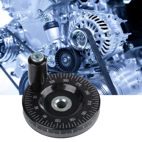Scale Hand Wheel For Milling Machines And Lathes Replacement Bakelite Hand Wheel alongside industrial machinery background
