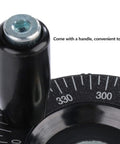 Scale Hand Wheel For Milling Machines And Lathes Replacement Bakelite Hand Wheel with marked dial and handle