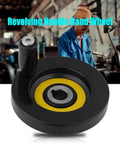 Rear Hand Wheel for Lathe and Milling Machines with Removable Revolving Handle in Black Bakelite 12x80mm
