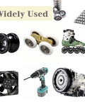 Ball Bearings Assortment Kit 44 Pieces 7 Sizes Deep Groove Carbon Steel For Furniture Wheels Roller Skates 3D Printing And Other Projects