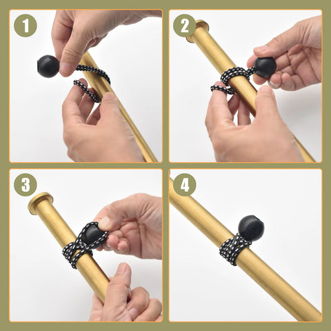 Steps to use 30 Pack Ball Bungee Cord Set With 6 Inch Elastic Cords And 1 Inch Nylon Balls For Canopy Tarp Tie Downs Camping Tents.